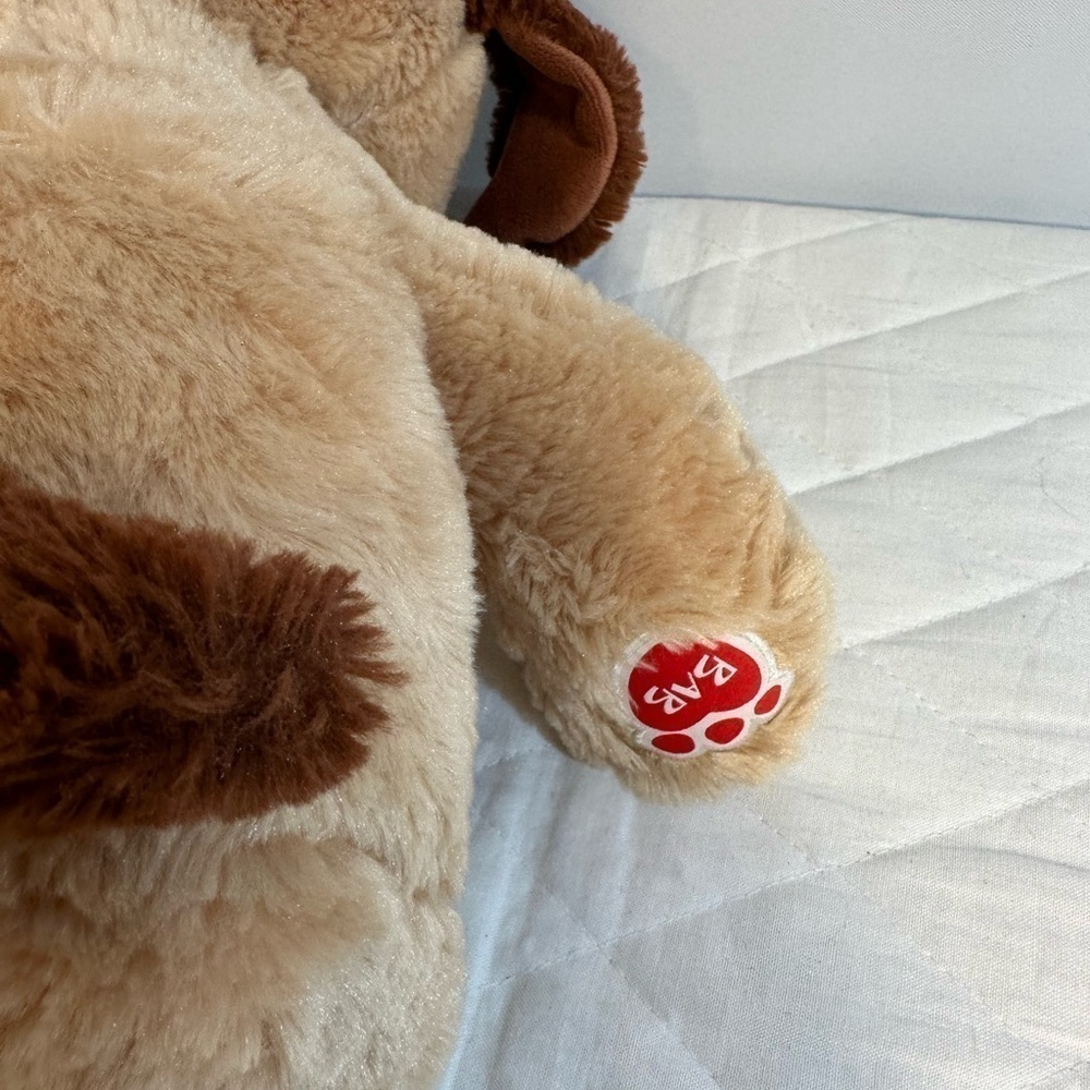 Build A Bear Workshop Brown Tan Puppy Dog 16” 2014 Plush Stuffed Animal BAB Toy - Picture 3 of 8